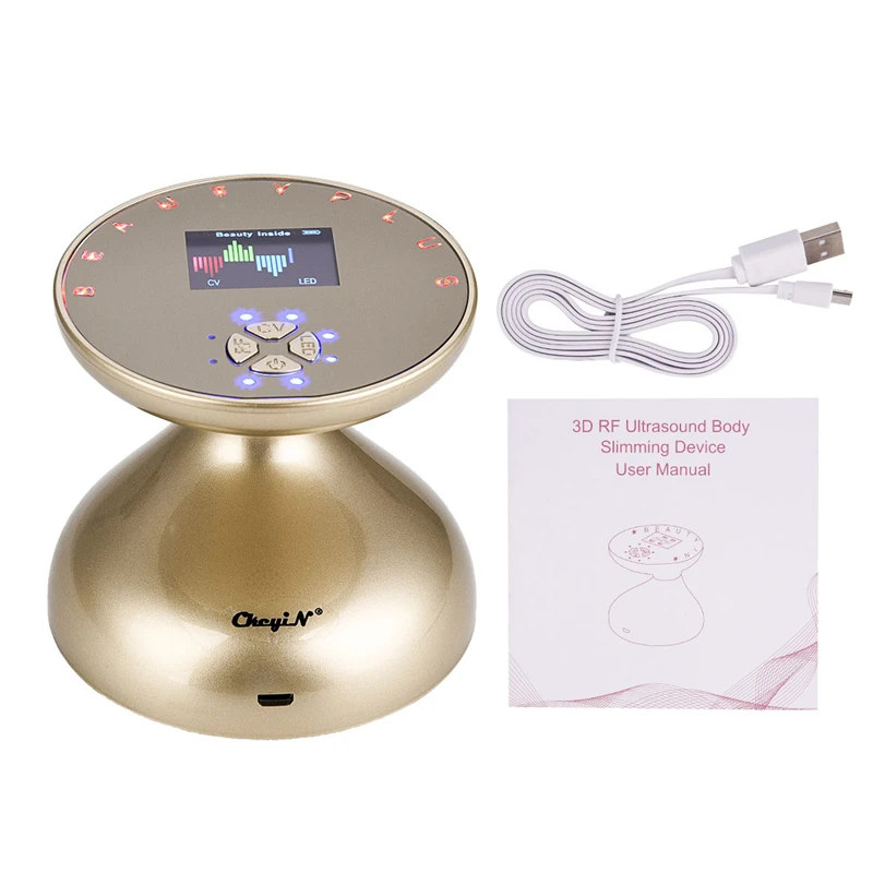 Nano IPL RF Ultrasound Cavitation Fat Burner 3D Body Shaping Slimming Firming Device LED Photon Rej