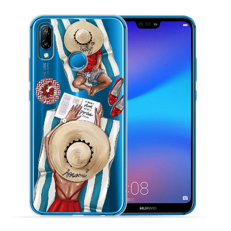 Чехол для huawei P smart Sxey Mother Mom Baby Fashion Gisl для huawei P30 P20 Lite Pro P10 P8Lite P9Lite мягкий чехол для телефона - Цвет: 04