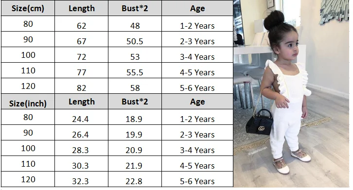 Милая детская одежда для маленьких девочек; летний хлопковый комбинезон без рукавов с рюшами; комбинезон с квадратным вырезом на спине