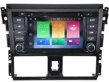Octa(8)-Core Android 6.0 CAR DVD player FOR TOYOTA YARIS 2014 car audio gps stereo head unit Multimedia navigation