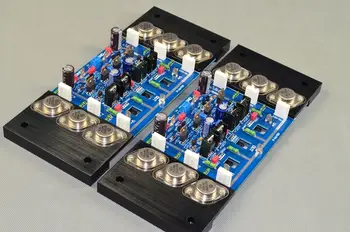 

300W + 300W KSA100 MKII Circuit PM-6 HiFi Fever AB ON MJ15024 / 15025 + MJE15032 / 15033 Gold Flush Tube Amplifier Board