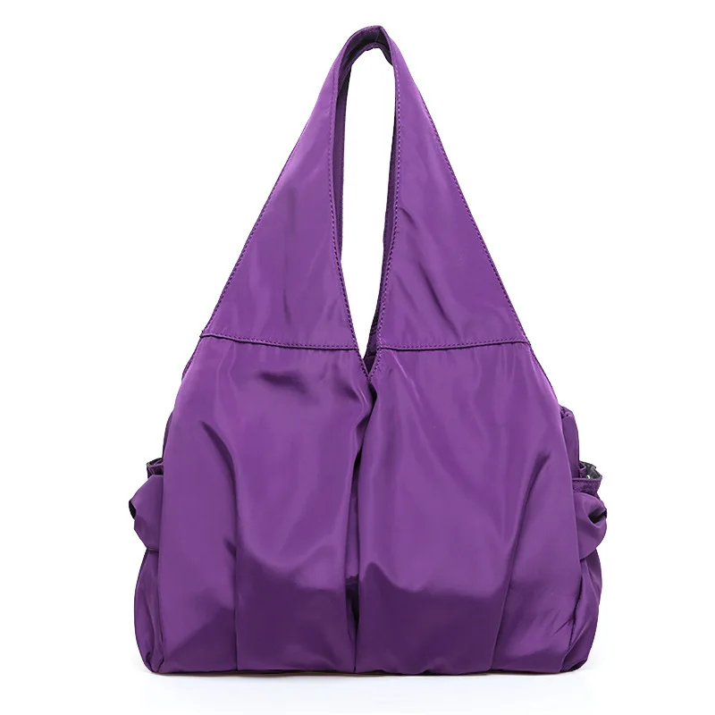 

Women's Nylon Handbags All-match Shoulder Bags Fashion Messenger Bag Solid Colour Ladies Bag Women Tote Bags