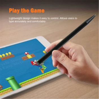 

New 2-In-1 Capacitive & Resistive touching Screen Stylus Pen For iPhone Tablet Phone hot