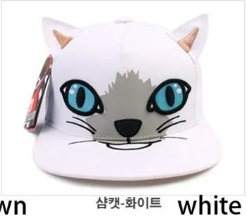 Мода бейсболки snapback шляпы и шапки милый прекрасный кошка животных печати hippop танцы крышка отрегулировать 1шт Мода бейсболки snapback шляпы и шапки милый прекрасный кошка животных печати hippop танцы крышка отрегулировать 1шт