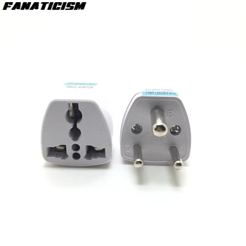 

300pcs Universal AU EU UK US To ZA IN NP Plug Adapter Converter ZA IN NP South Africa Travel Power Electrical Plug Adaptor