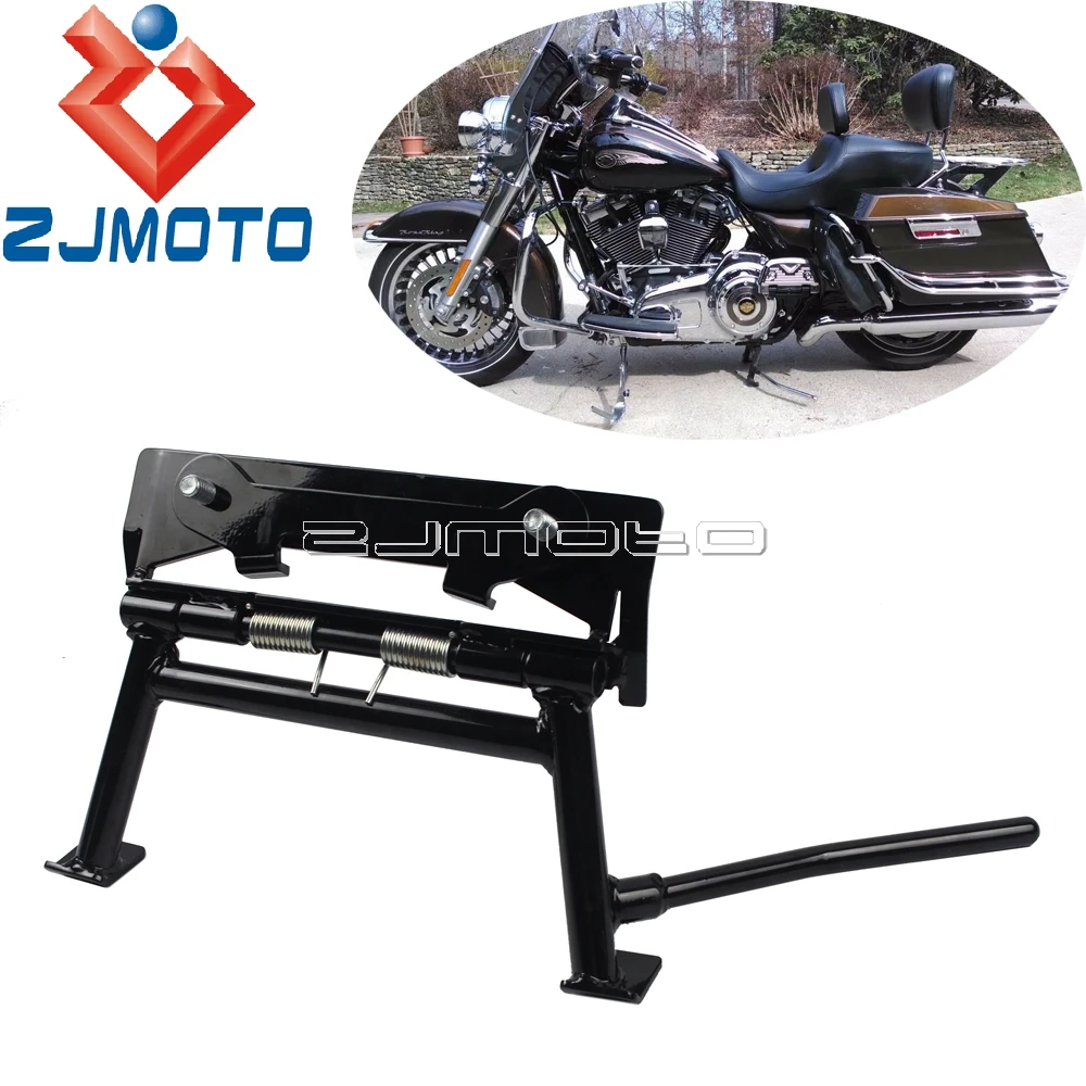 Ручная Центральная подставка Bagger для Harley Road King Ultra Classic Electra Glide Sport Easy Up Center Stand 1980