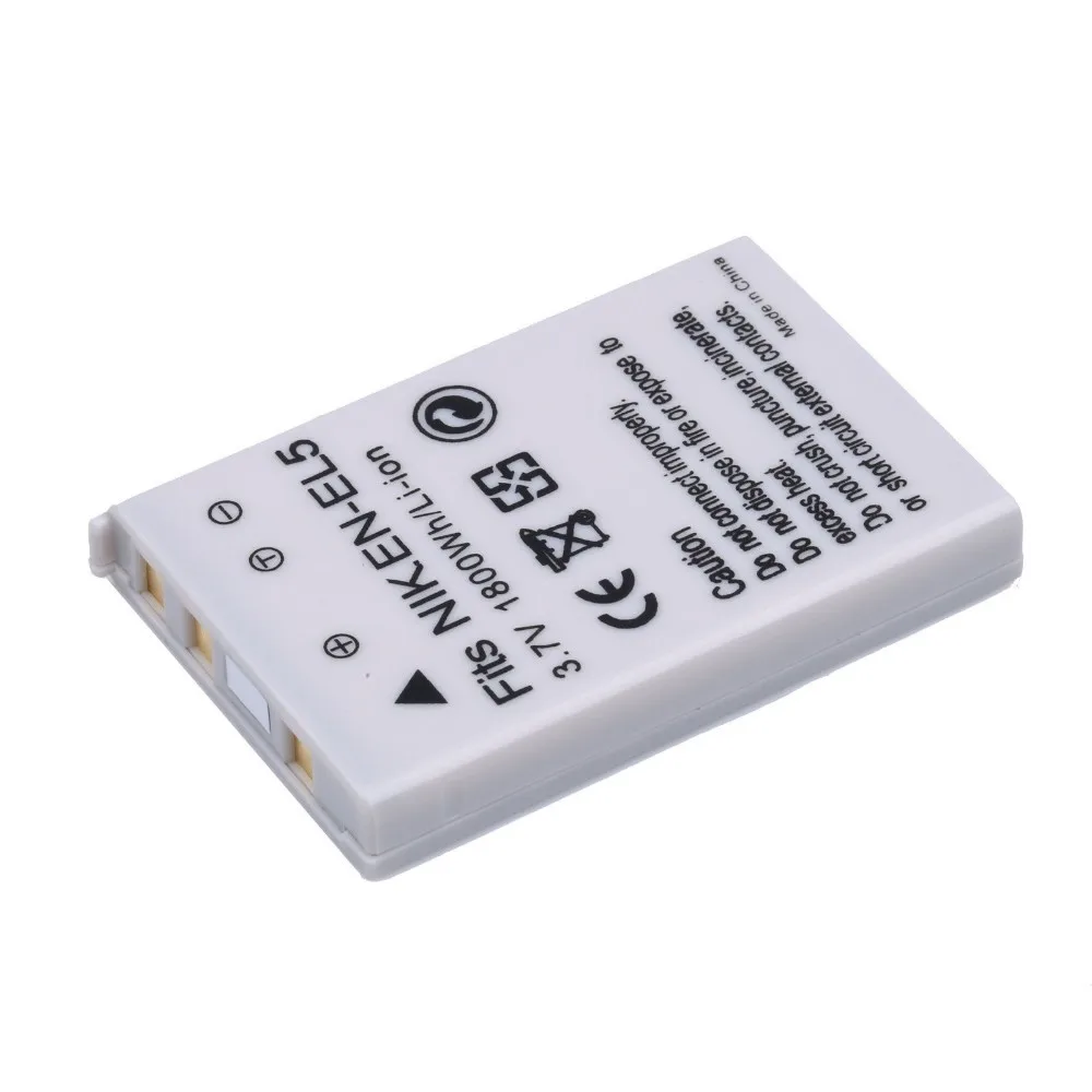 Günstige 2 teile los 1800 mAh EN EL5 ENEL5 EN EL5 Kamera batterie Für NIKON Coolpix P530 P520 P510 P100 P500 P5100 P5000 p6000 P90 P80 Kameras