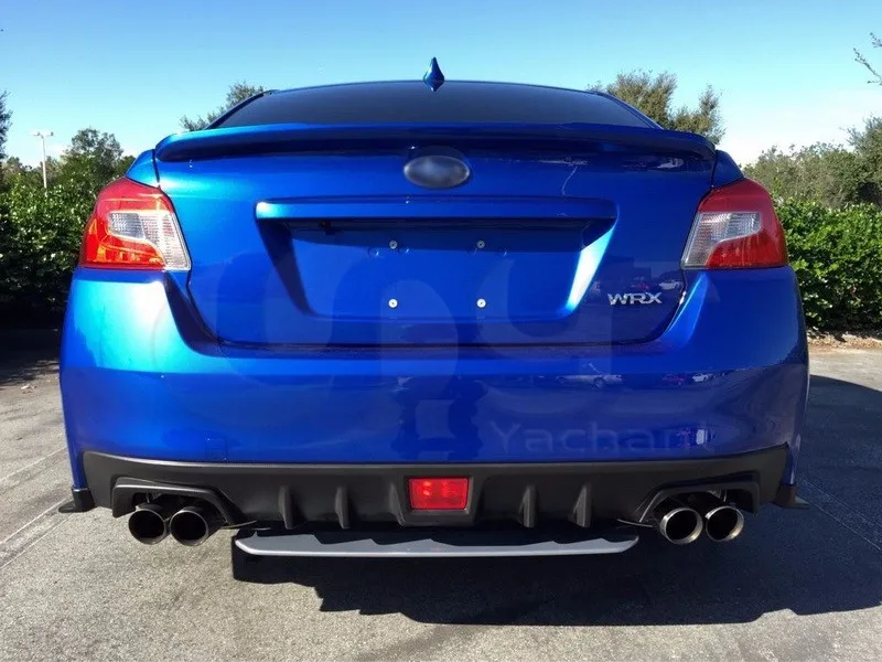 2015-2016 Subaru Impreza VAB VAF WRX STI VAQ S4 STI-Style Rear Under Spoiler Diffuser FRP (6)