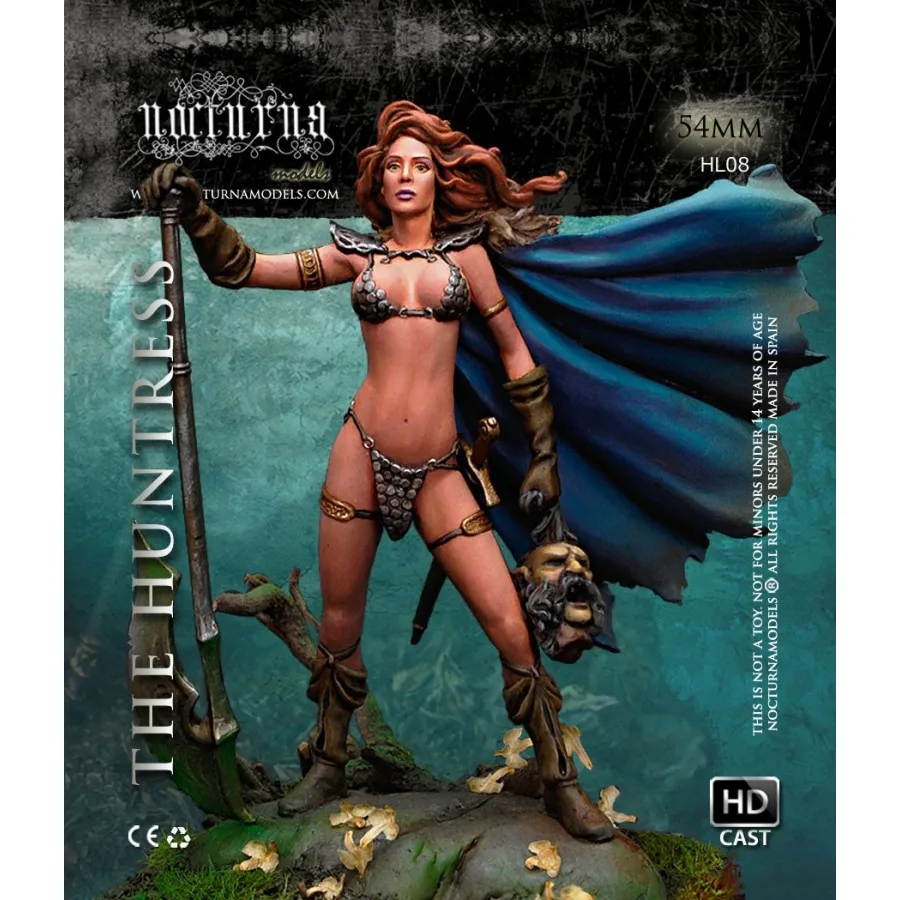 

[Loong Way Miniatures] Nocturna Models THE HUNTRESS 54mm Resin Miniature