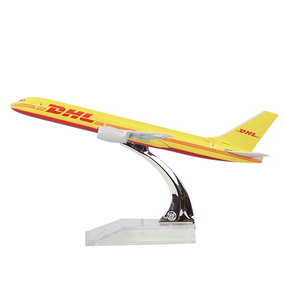 Dhl B757-200, Dhl-sinotrans 16 см модели самолетов детский подарок на день рождения Рождественский подарок модели самолетов