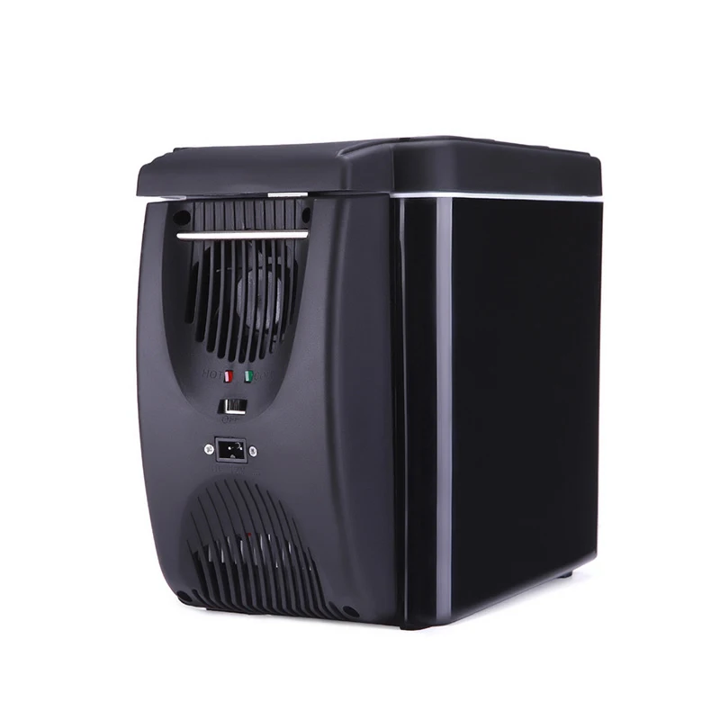

6L Mini Refrigerator Auto Fridge Car Household Dual-use Freezer Clamshell Refrigerator Small Ice Box Rapid Refrigeration Heating