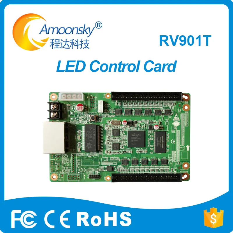 

Linsn RV901T control receiving card work with ts802d send card for led video processor led dot matrix 32 screen flexible display
