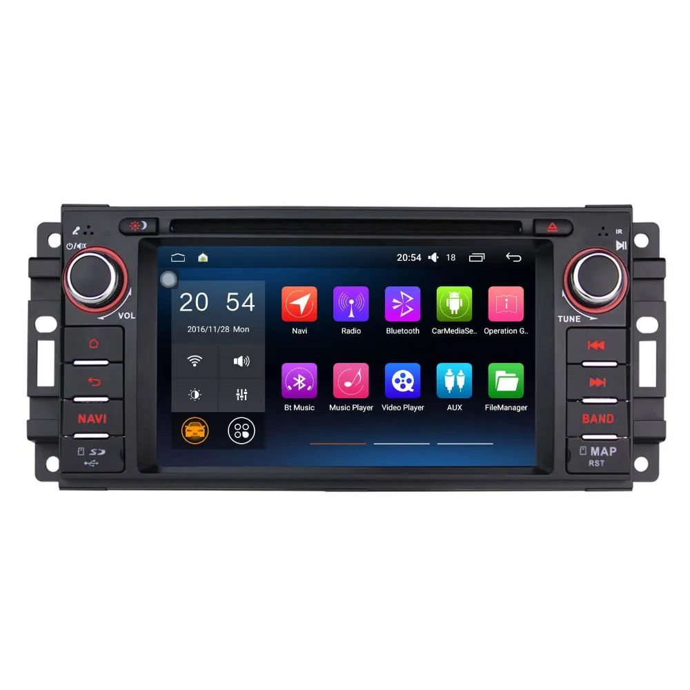

6.2" 8 Core Android 8.0 Car Radio For JEEP Commander Grand Cherokee Car Stereo RAM 4GB Car Audio ROM 32GB Multimedia Player