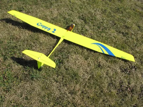 guppy rc glider