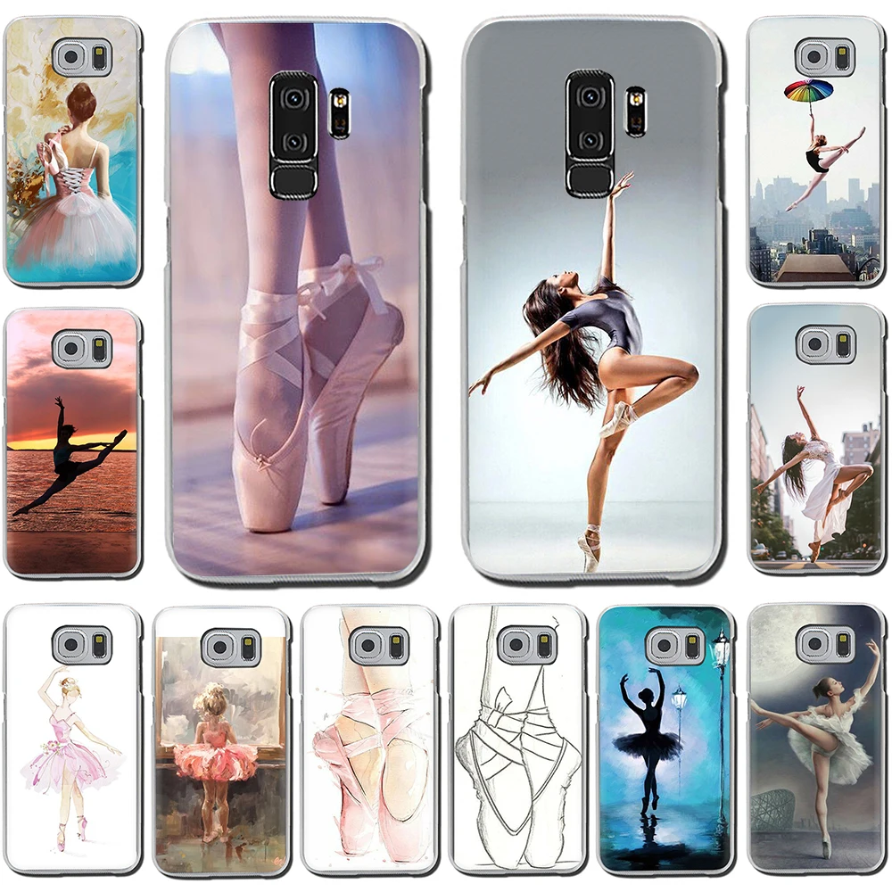 

Ballerina Dance Ballet Girl Shoes Hard Phone Cover Case For Samsung Galaxy S6 7 Edge S8 9 Plus S10 E Plus Note8 9 M10 20 30
