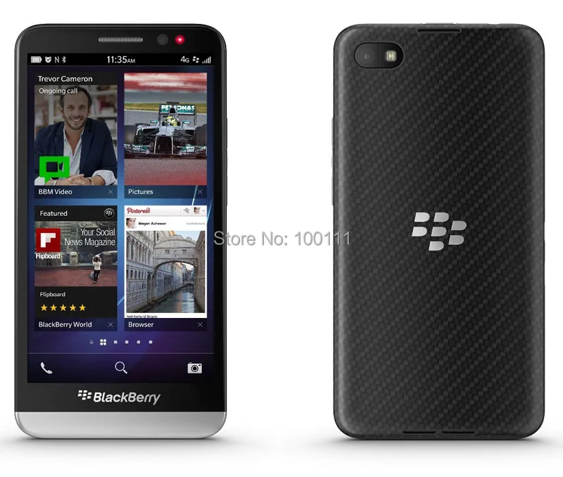 И и разблокированный телефон BlackBerry Z30 5," сенсорный экран двухъядерный 8MP+ 2MP камера 2 ГБ+ 16 Гб памяти wifi