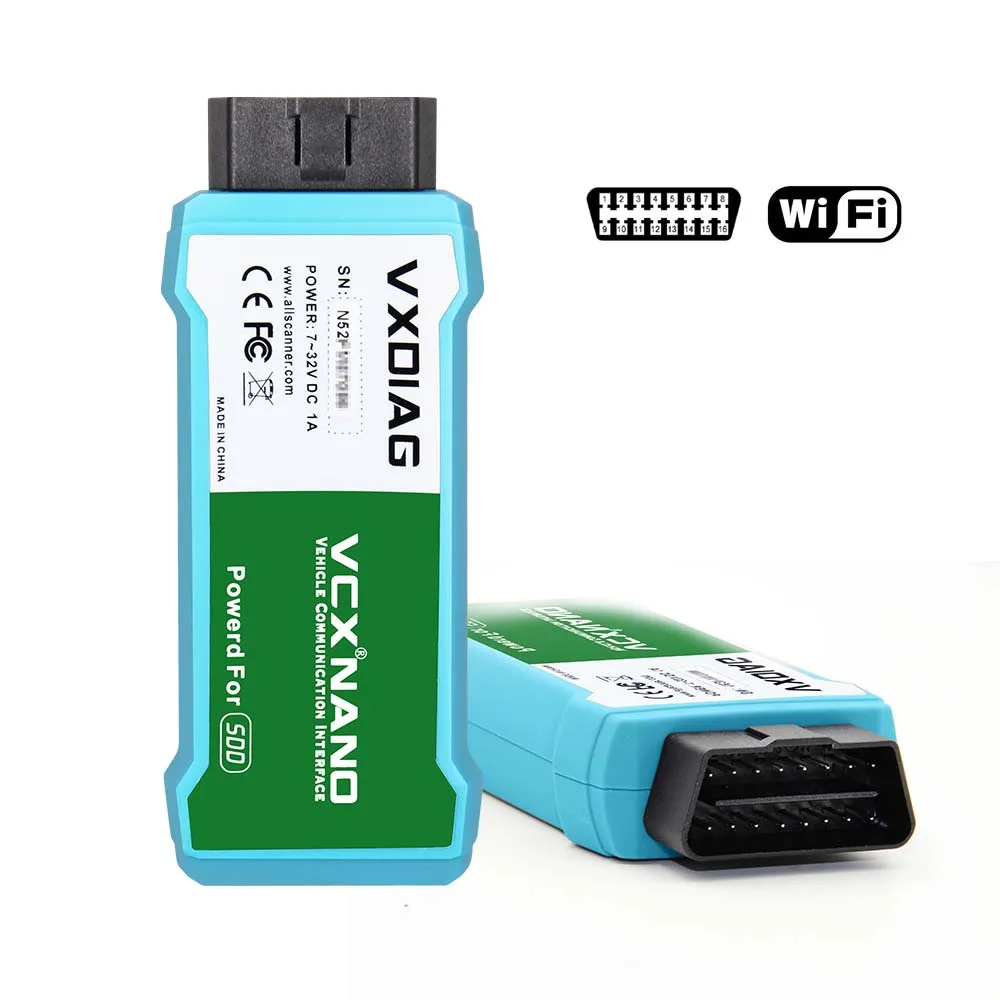 VXDIAG VCX NANO для Toyota USB TIS Techstream V14.00.018 OBD OBD2 wifi автомобильный диагностический инструмент для Volvo 2014D - Цвет: for JLR 2 in 1 WIFI