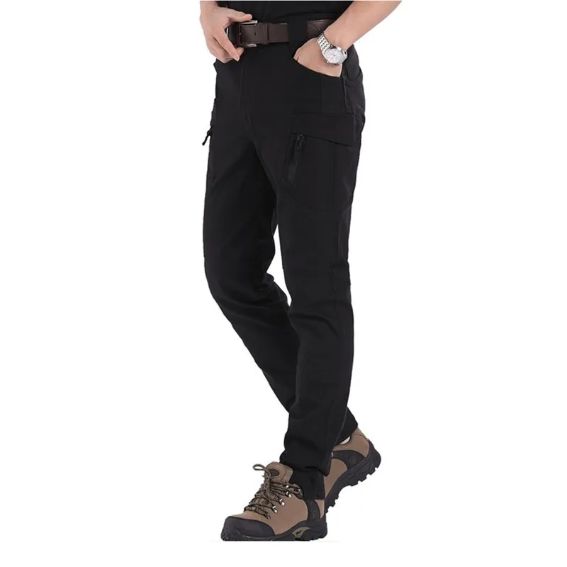 Tactical Cargo Pants Men Military IX9 Army SWAT Train Cargo Pants Paintball Trouser Overalls Pockets Stretch 2