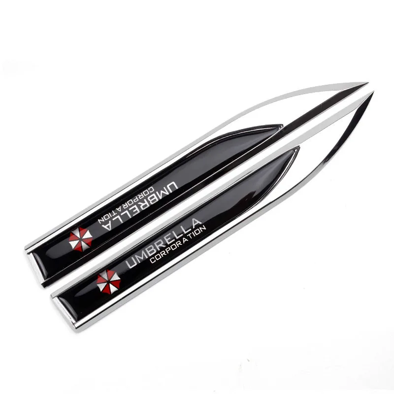 

Car Styling for Umbrella Logo Side Sticker Accessories Badge Emblem Door Decals for Ferrari Land Rover LADA Nissan Honda Ford