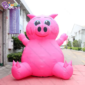 

FREE DELIVERY 3x2.5x3m inflatable pink pig cartoon decoration customized balloon toy for advertising