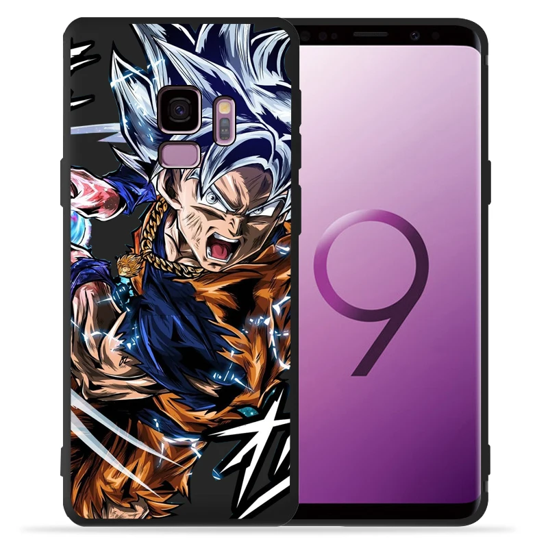 Dragon Ball Супер Гоку Вегета Дракон Чехол для телефона для чехол для Samsung Galaxy S9 S8 S10 плюс S7 S6 край S10 Lite Note9 8 крышка Etui - Цвет: 05