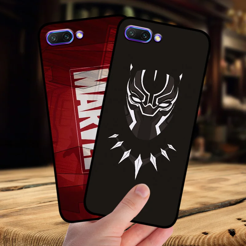 Mosirui для huawei Honor 10 чехол Marvel hero Дэдпул Человек-паук Черная пантера Халк
