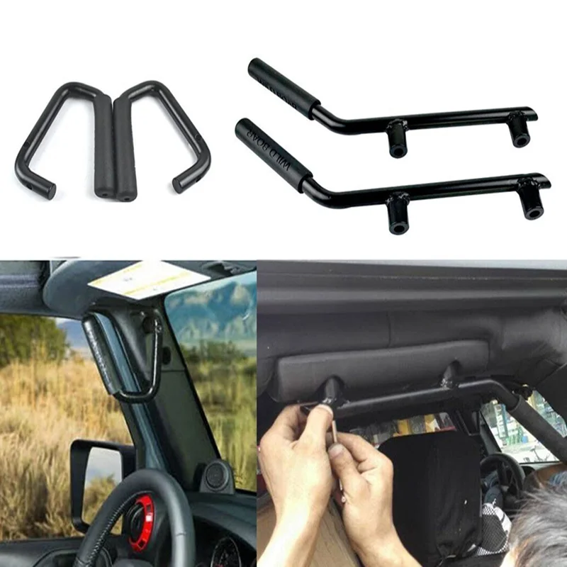 For Car Accessories Wrangler TJ Front Seat Grab Handles Grab Bars 2 & 4