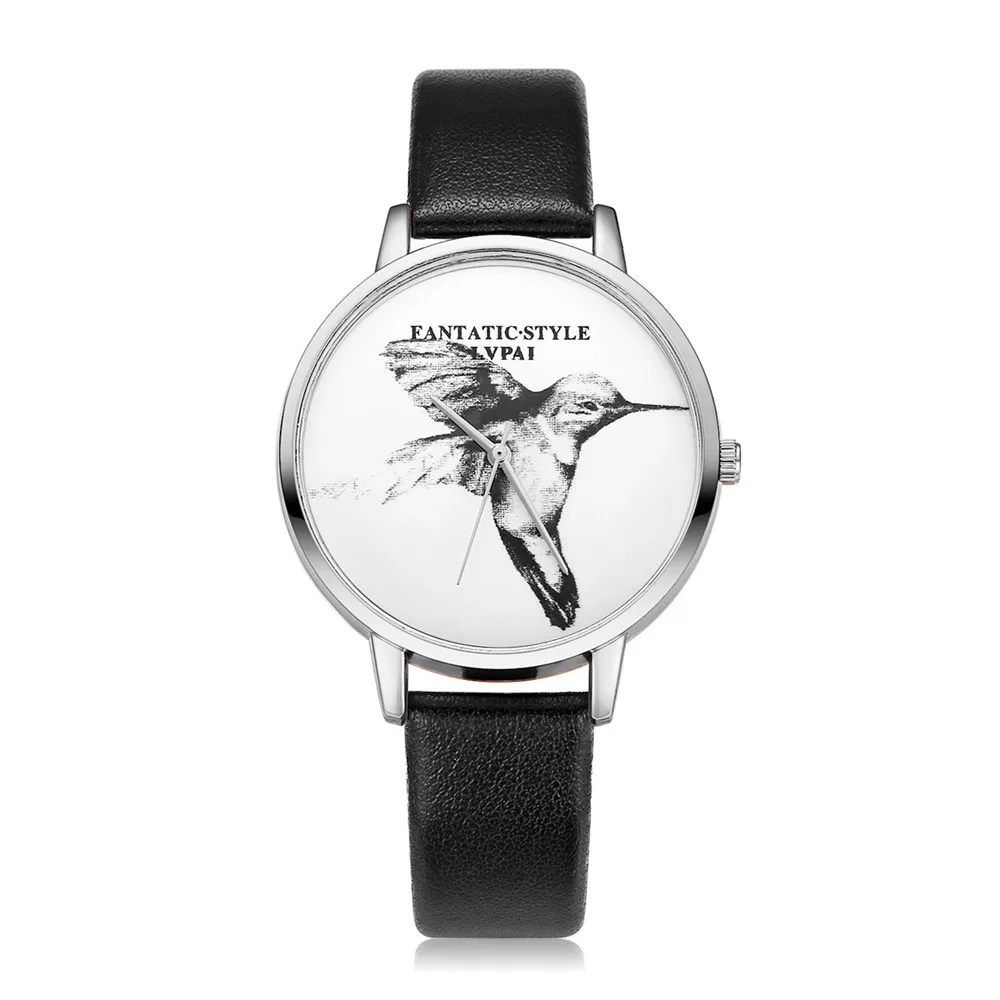 

Women Ladies Watch Hummingbird Doodle DialQuartz Wristwatch orologi donna dames horloges montres femme reloj de mujer relojes