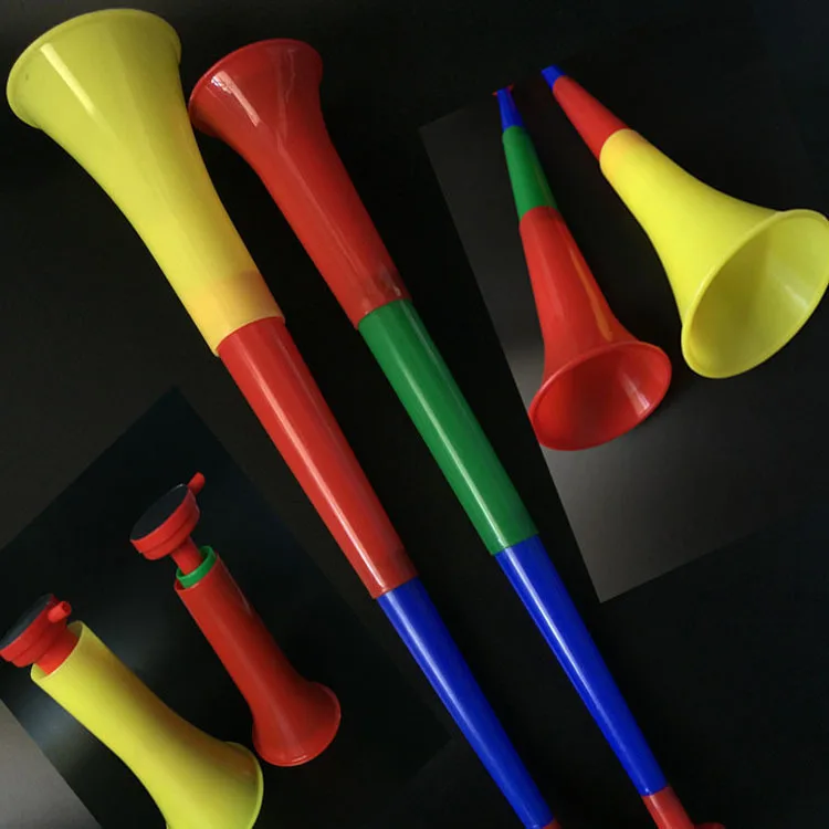 2 pcs portable Football vuvuzala horns basketball fan cheering horns 60cm sports fans trumpet