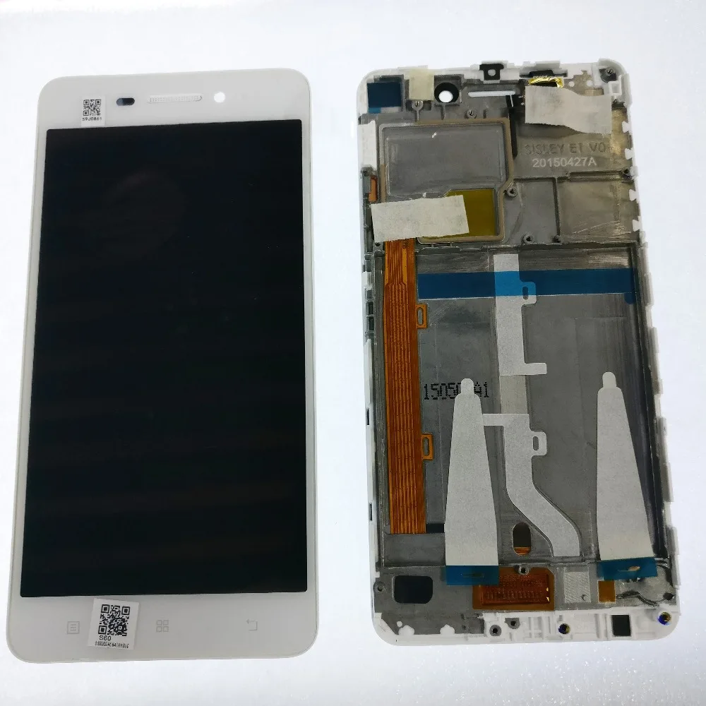 

5.0'' High Quality Display For Lenovo S60 Display Touch Screen with Frame S60W S60T S60A For Lenovo S60 LCD Display Replacement