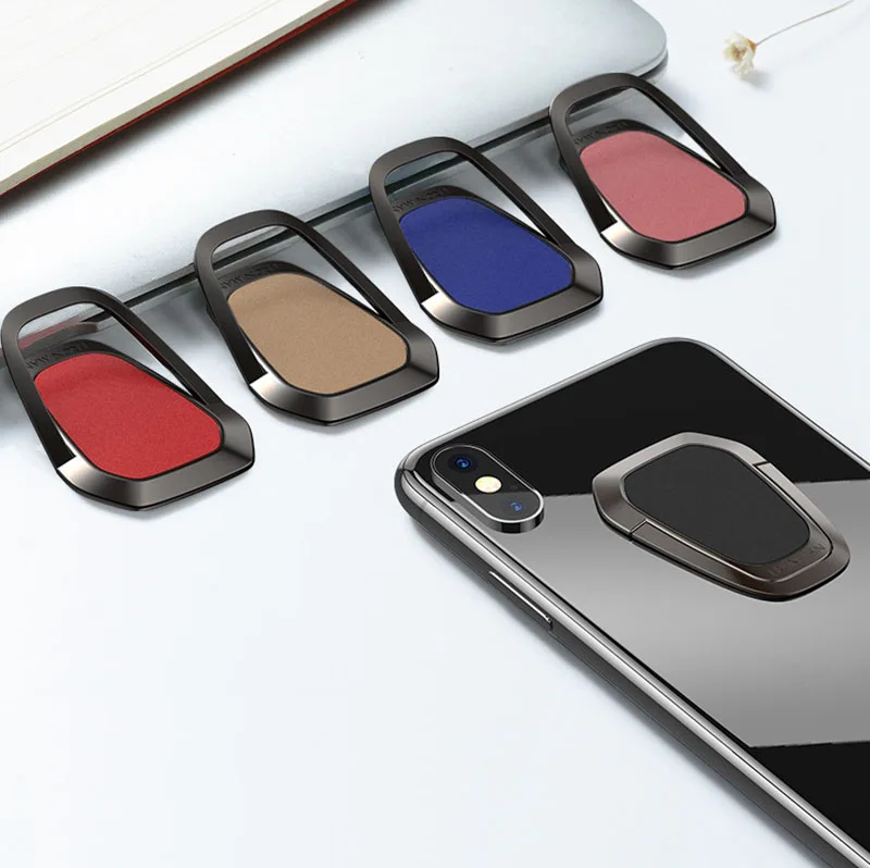 

10pcs New Universal Ultra-thin Finger Ring Phone Holder Magnetic Function Finger Cell Phone Ring Kickstand Holder Stand