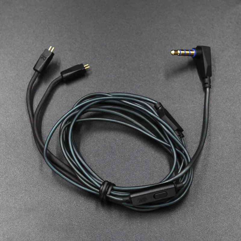  Originale KZ ZS5 ZS6 0.75 millimetri 2 pin Cavo del Trasduttore Auricolare di Ricambio Audio FAI DA