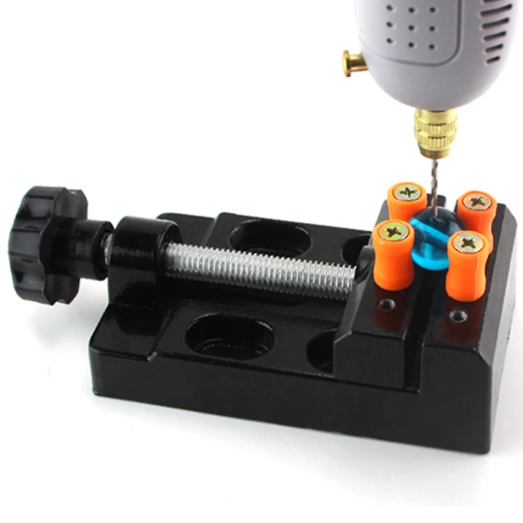57mm Adjustable Mini Jaw Bench Clamp Drill Press Vice Table Vise Jewelry Nuclear Clip On DIY Carving Craft Hand Tool Woodworking