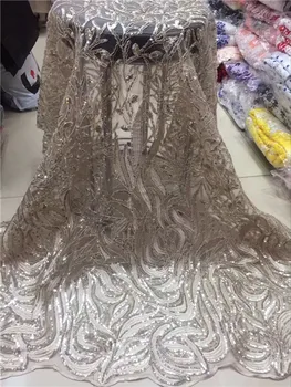 

Tulle Lace African Fabric Tulle Lace Fabric 2019 Sequin Mesh Fabric African Sequin Lace Fabric 2019 Fashionable Royal Blue green