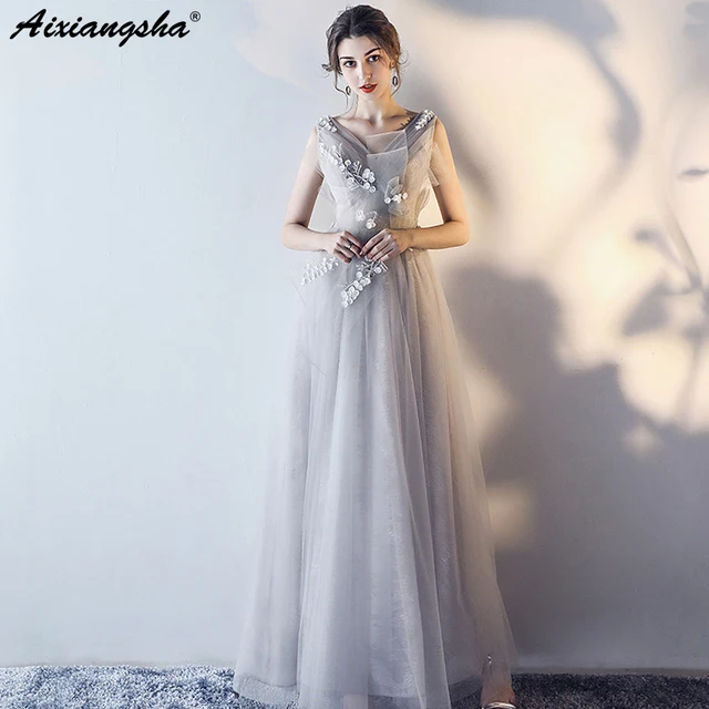 Simply Style Bridesmaid Dresses Elegant Flower Sleeveless V Simply Style Bridesmaid Dresses Elegant Flower Sleeveless V Neck Zipper Fairy Vestido De Festa