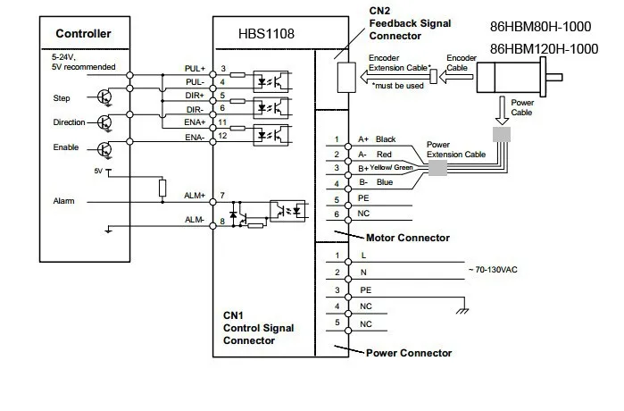 HBS1108 wiring