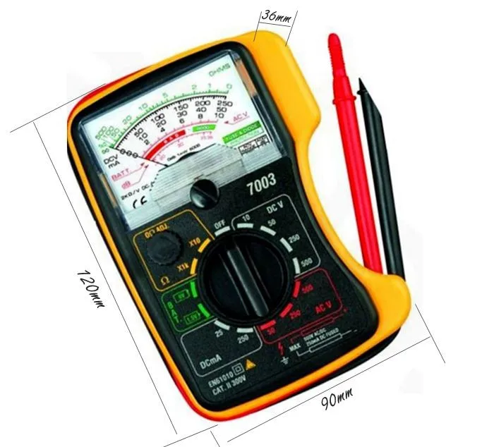 Fast arrival analog multimeter KT7003 original authentic mini