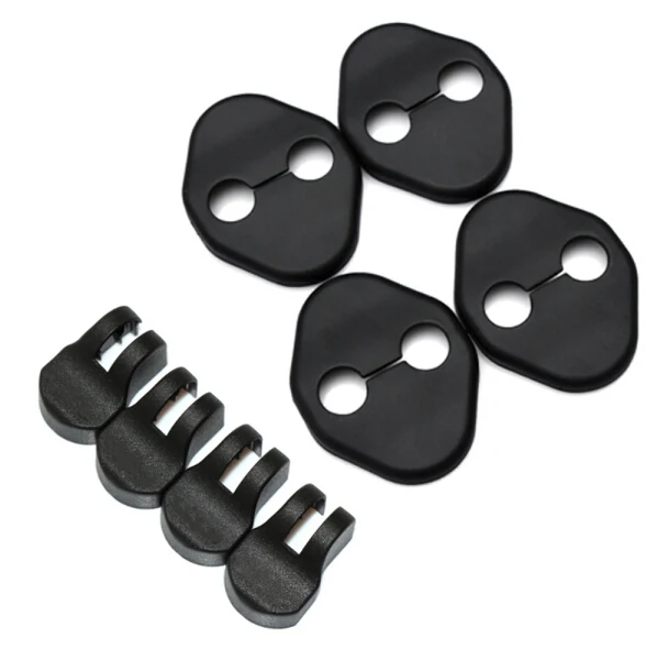 

8Pcs/set Car Door Lock Decoration Cover Car Covers Door Stopper Protection Cover For KIA RIO K2 Soul