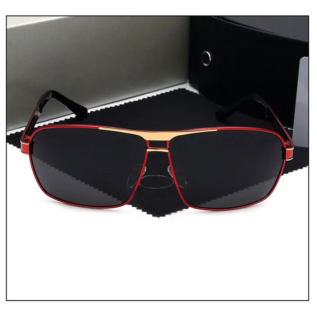 

2019 High Quality Mercedes Sunglasses Men Polarized UV400 Sunglass Brand Designer Driving Sun Glasses For Man oculos 722