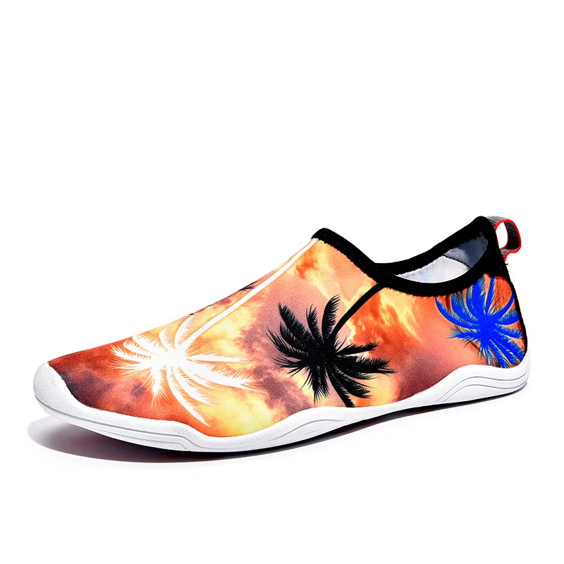 Унисекс aqua shoes Лето Плавание пляж на серфинге быстросохнущая обувь резиновая нескользящая легкая женская обувь для водных видов спорта - Цвет: 9