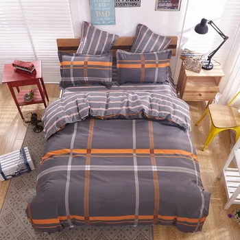

BEST.WENSD thickening Bedding Set comfortable 200*230 duvet cover Flat king size bed sheets Pillowcase Home textile -Bed Linens