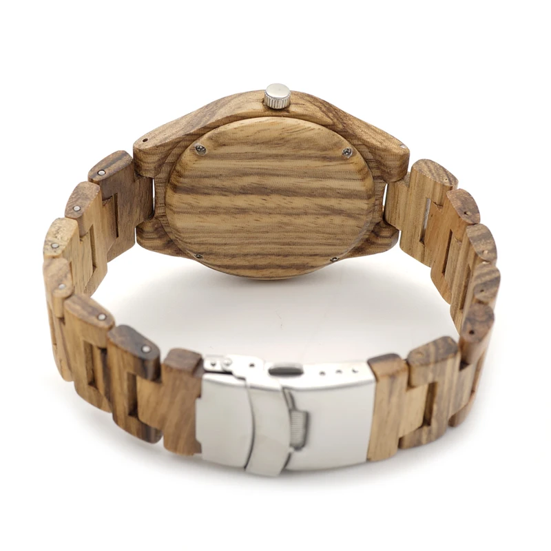 2017 BOBO BIRD TOP Brand Men's Watches Wooden Wristwatches with Wood Strap Analog Quartz Watch Men's Relogio Masculino C-G23
