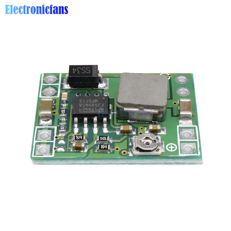 5 шт./лот мини DC-DC понижающий модуль питания 3 А 4,5-28 В до 0,8-20 в Регулируемый понижающий преобразователь для Arduino Замена LM2596