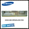 Samsung – mémoire de serveur, modèle DDR2, capacité 8 go 16 go, fréquence d'horloge 667/PC2-5300F MHz, ECC, FBD, FB-DIMM, 5300 broches, entièrement tamponnée, 2Rx4 ► Photo 1/2