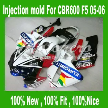 

Fairing Kit for Honda CBR 600 RR CBR600RR F5 05 06 Blue Red LEE 2005 2006 ABS Injection molding bodykits motorcycle W932532g