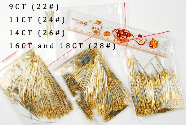 

wholesale accessories for cross stitch needles, embroidery needles 28# 26# 24# 22# 18CT 16CT 14CT 11CT 9CT