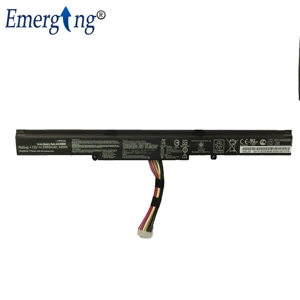 15V Аккумулятор для ноутбука ASUS A41-X550E X450 X450E X450J X450JF A450J A450JF A450E F450 F450C F450V F450E