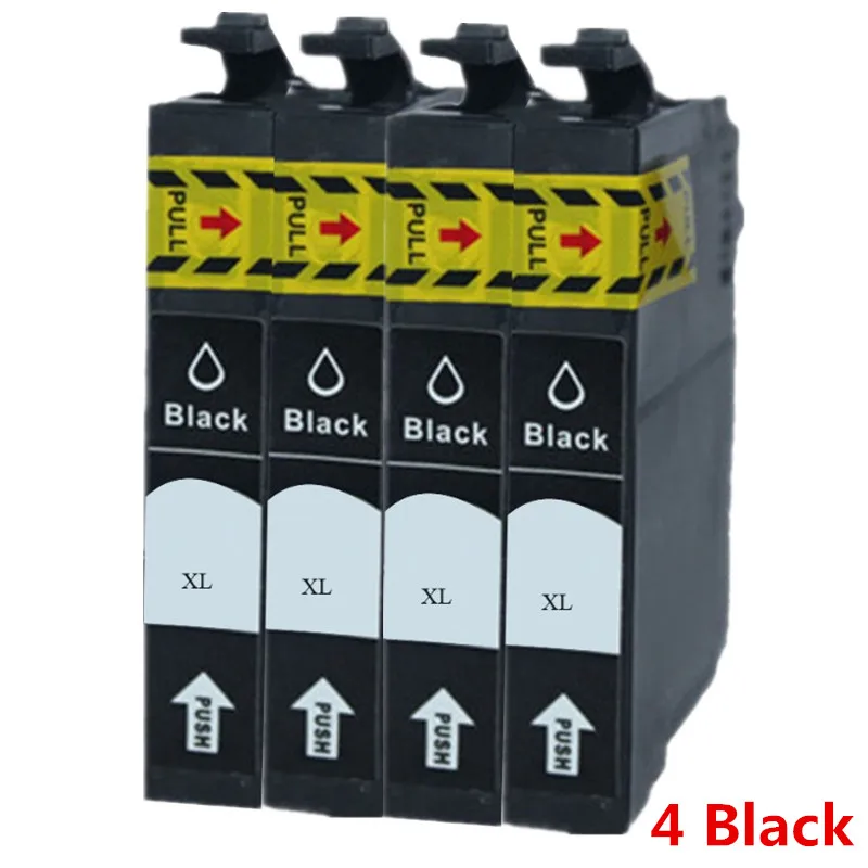 Замена T071 T0711 T0711/891 E-711/891 E-711 чернильных картриджей для стилусы SX210 SX215 SX218 SX400 SX405 SX405WiFi - Цвет: 4 Black