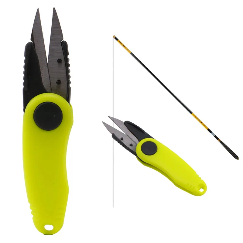 

1Pc Fishing Tackle Fold Scissor For Fishing Clipper Cutting Line Multi-purpose