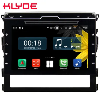 

9" IPS Octa Core 4G Android 8.1 4GB RAM 64GB ROM Car DVD Player Stereo Radio GPS Glonass For Toyota Land Cruiser LC200 2016-2018